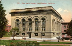 New Hall of Justice Postcard