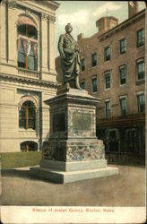 Statue of Josiah Quincy Postcard