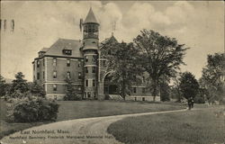 Northfield Seminary, Frederick Marquand Memorial Hall East Northfield, MA Postcard Postcard