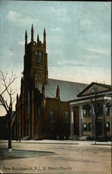 St. Peter's Church New Brunswick, NJ Postcard Postcard