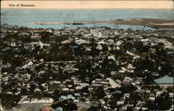 City of Honolulu Postcard