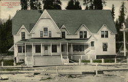 Lumber Company Office McCloud, CA Postcard Postcard