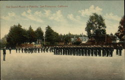 The Guard Mount at Presidio San Francisco, CA Postcard Postcard