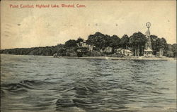 Point Comfort, Highland Lake Postcard