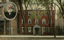 Home of H. W. Longfellow Postcard