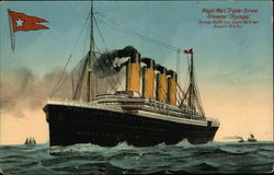 Royal Mail Triple-Screw Steamer "Olympic" Steamers Postcard Postcard