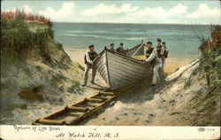 Return of Life Boat Postcard