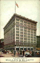 The New Home of Mullen & Bluett, Sixth and Broadway Postcard