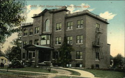 Port Huron Hospital Postcard