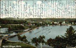 Naples Village Maine Postcard Postcard