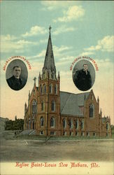 Eglise Saint-Louis New Auburn, ME Postcard Postcard