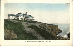 Cliff House and Bald Head Cliff Maine Postcard Postcard