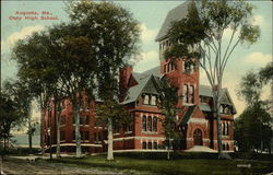 Cony High School Augusta, ME Postcard Postcard