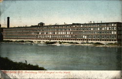 Amoskeag Mill II, Largest in the World Postcard