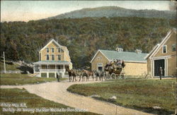 The Tally-Ho Leaving the Glen House for Glen Station, White Mts., N.H Postcard