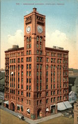 Oregonian Building Postcard