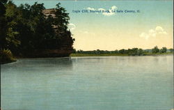 Eagle Cliff, Starved Rock, La Salle County, Ill Postcard