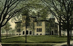 Public School Oregon, IL Postcard Postcard