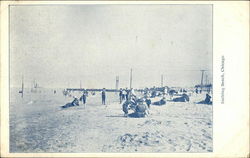 Bathing Beach Postcard