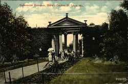 Vadeventer Entrance, Shaw's Garden St. Louis, MO Postcard Postcard