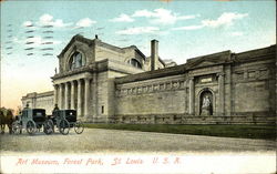 Art Museum, Forest Park St. Louis, MO Postcard Postcard