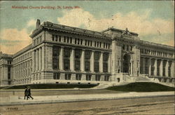 Municipal Courts Building Postcard