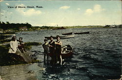 View of Shore Postcard