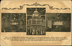 Schraft's Chocolates Exhibit at the Mechanics' Exposition Postcard