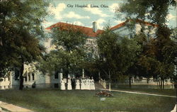 City Hospital Postcard