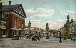 Malden Square Looking South Postcard