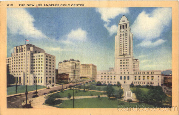 The New Los Angeles Civic Center California