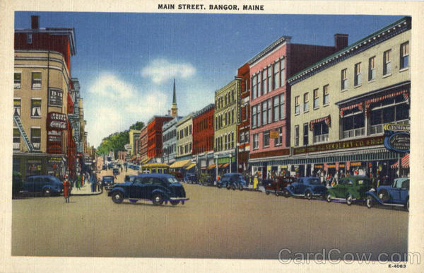 Main Street Bangor Maine