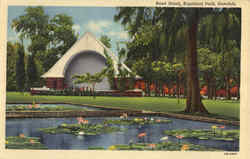 Band Stand, Kapiolani Park Postcard