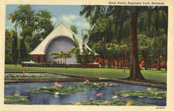 Band Stand, Kapiolani Park Honolulu, HI Postcard Postcard