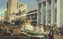 Gasparilla Parade Postcard