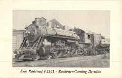 Erie Railroad #2521 Postcard