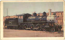 Casey Jones Locamotive Postcard