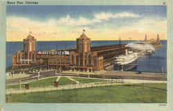 Navy Pier Chicago, IL Postcard Postcard