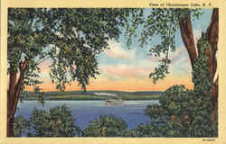 View Of Chautauqua Lake New York Postcard Postcard