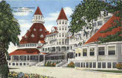 Hotel Del Coronado California Postcard Postcard