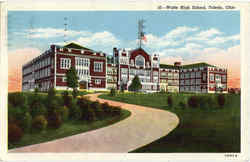 Waite High School Postcard