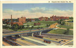 Hospital Hill Kansas City, MO Postcard Postcard