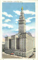 Hotel Cleveland Ohio Postcard Postcard