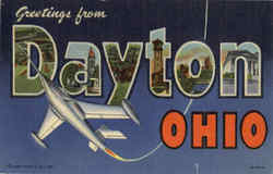 Greetings From Daytona Ohio Postcard Postcard