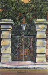 The Sword Gates Gateway Of Simonton House Postcard