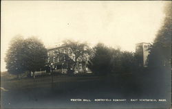 Weston Hall, Northfield Seminary Postcard