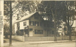 Whittier's Amesbury Home Massachusetts Postcard Postcard