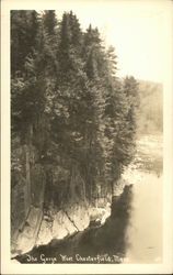 The Gorge West Chesterfield, MA Postcard Postcard