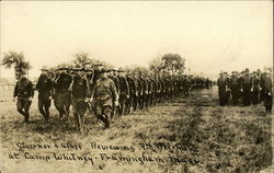 Ninth Regiment, Camp Whitney Framingham, MA Postcard Postcard