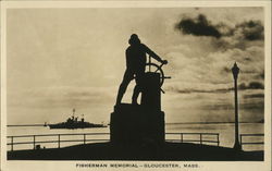 Fisherman Memorial Postcard